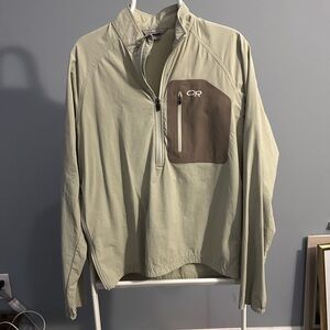 Outdoor Research Light Green Pullover